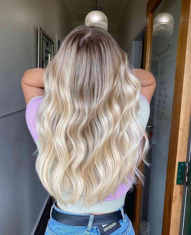 Tóc nhuộm balayage
