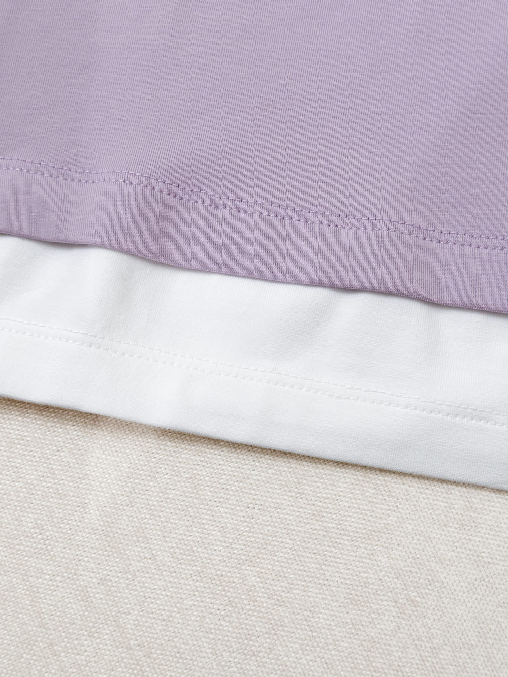 Bộ cotton đùi tay cộc phối gấu layer