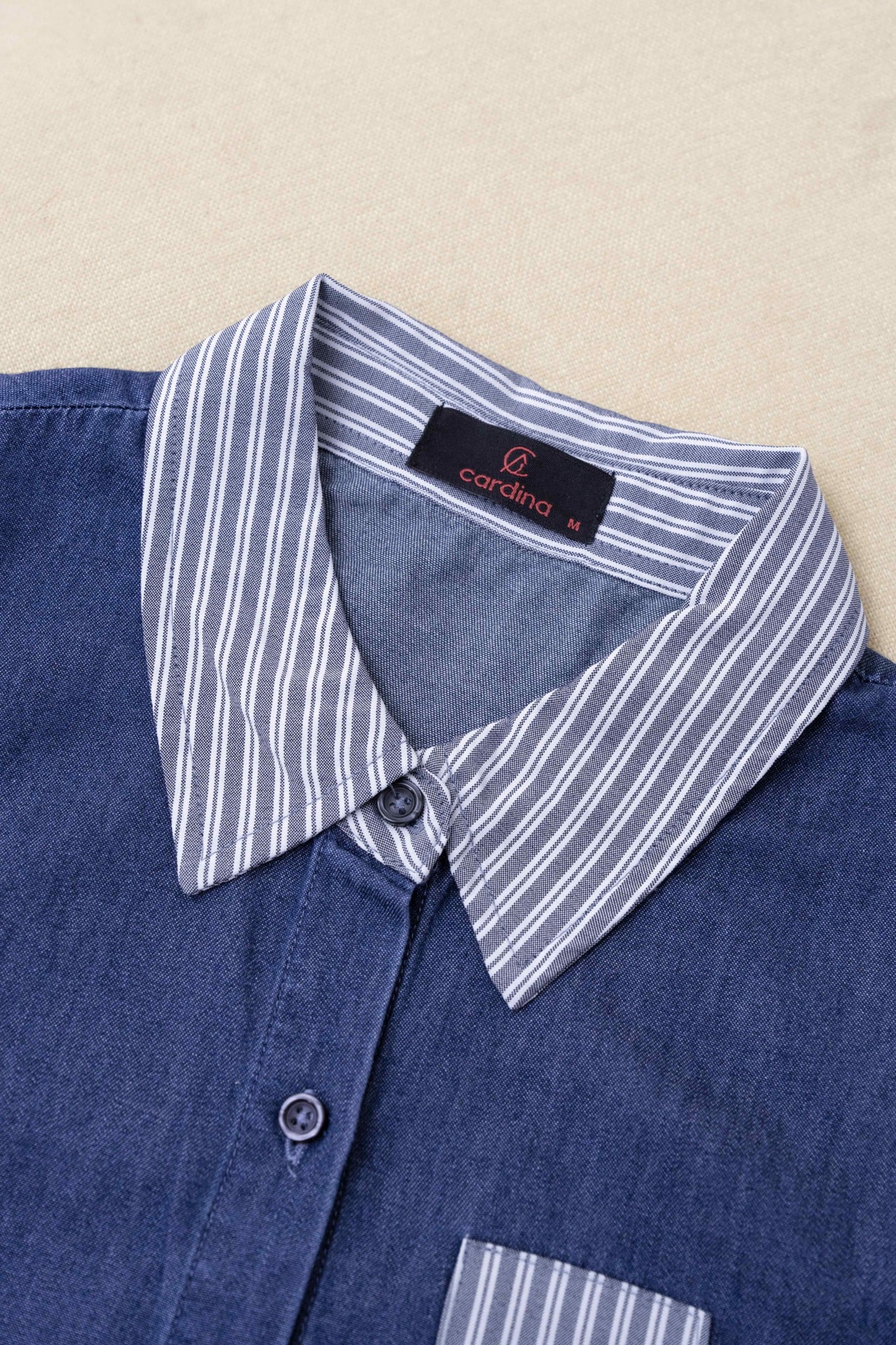 Bộ jean áo cộc quần suông