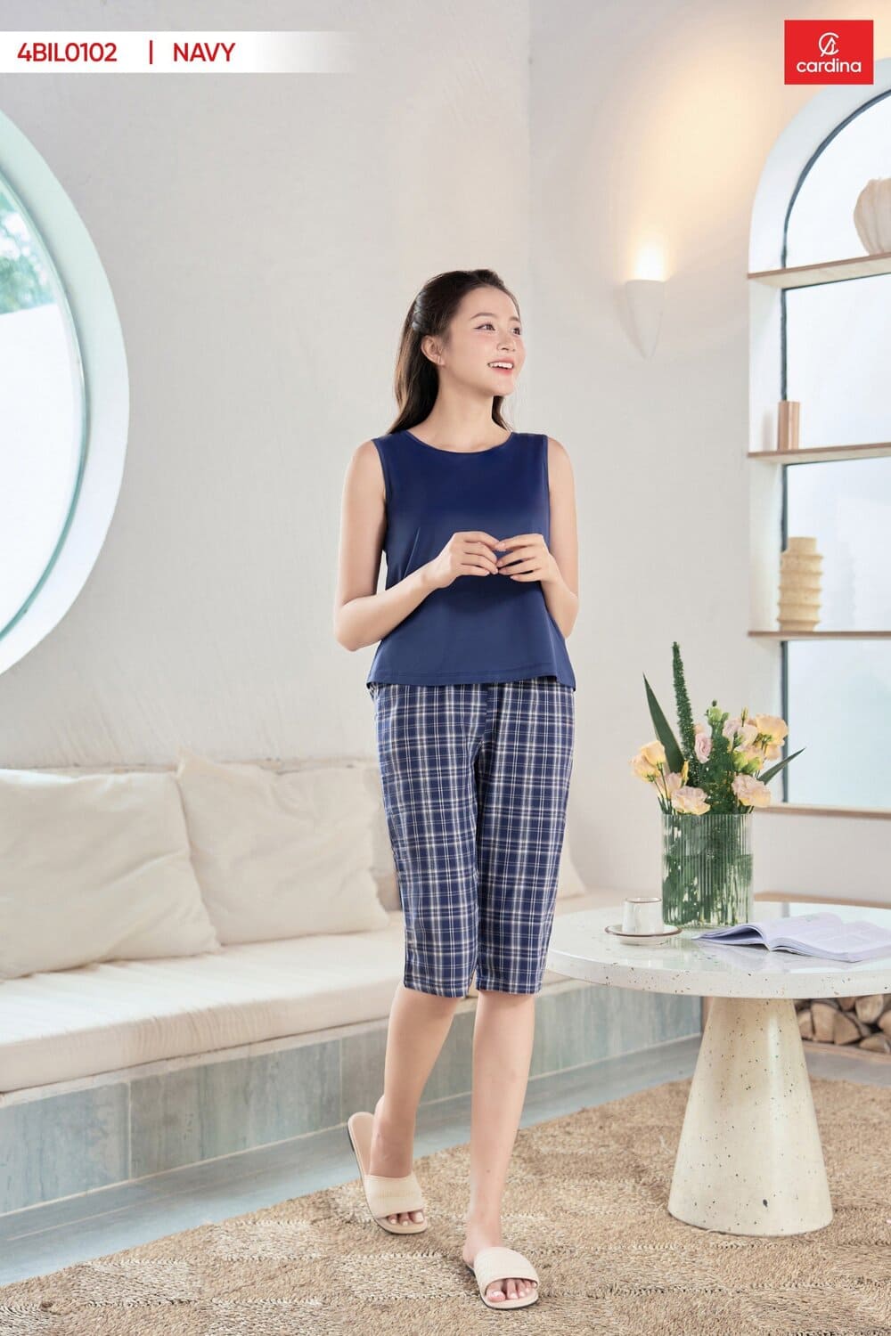 đồ bộ lửng sát nách mặc nhà