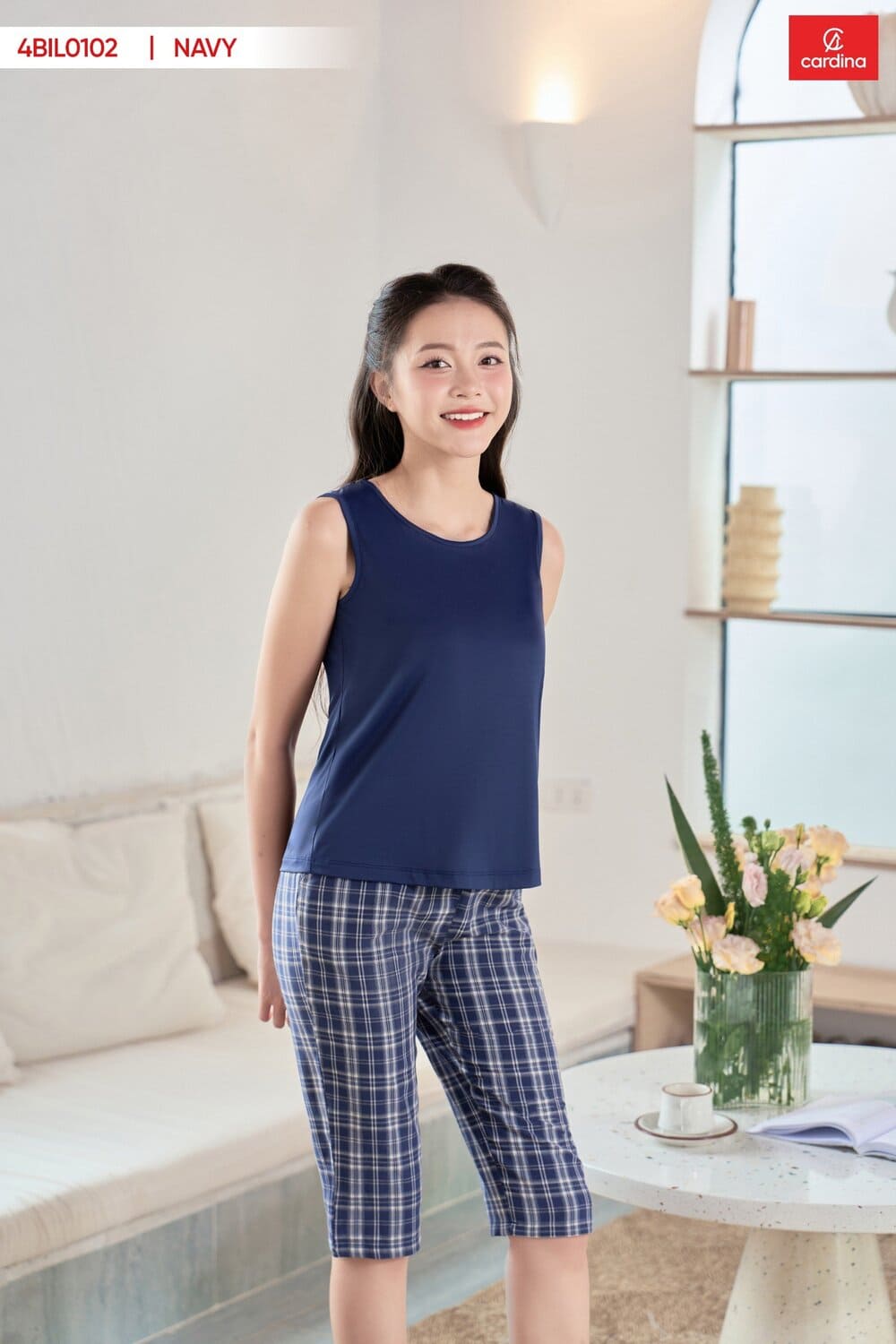 đồ bộ lửng sát nách mặc nhà