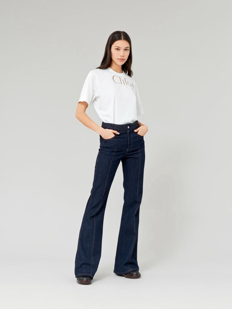 phối đồ với Quần bootcut jeans