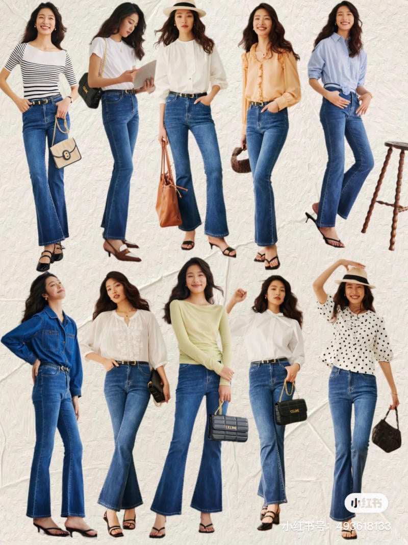 Bootcut jeans là gì? 10 cách phối đồ cực sang cùng quần jean bootcut –  Cardina