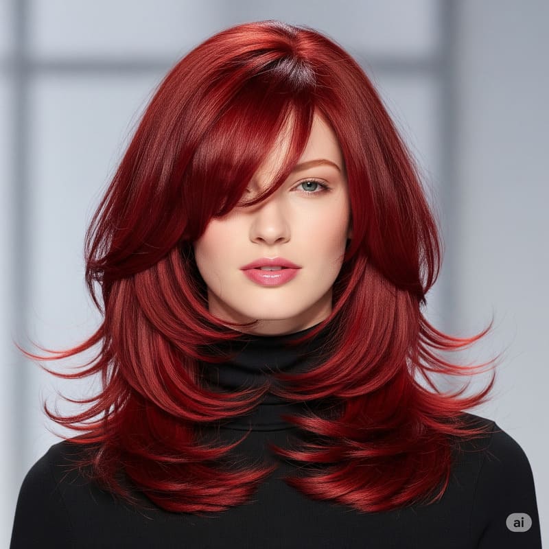 Nâu đỏ cherry nguyên bản