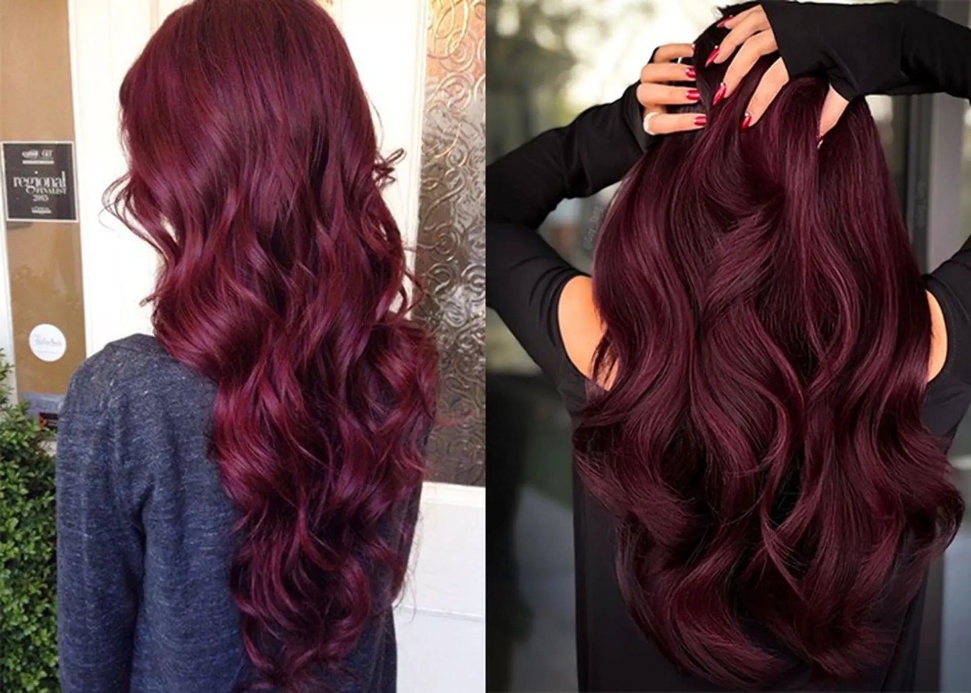 Nâu đỏ cherry trầm