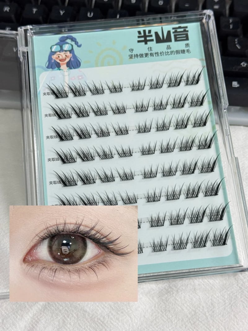 các dáng mi nối