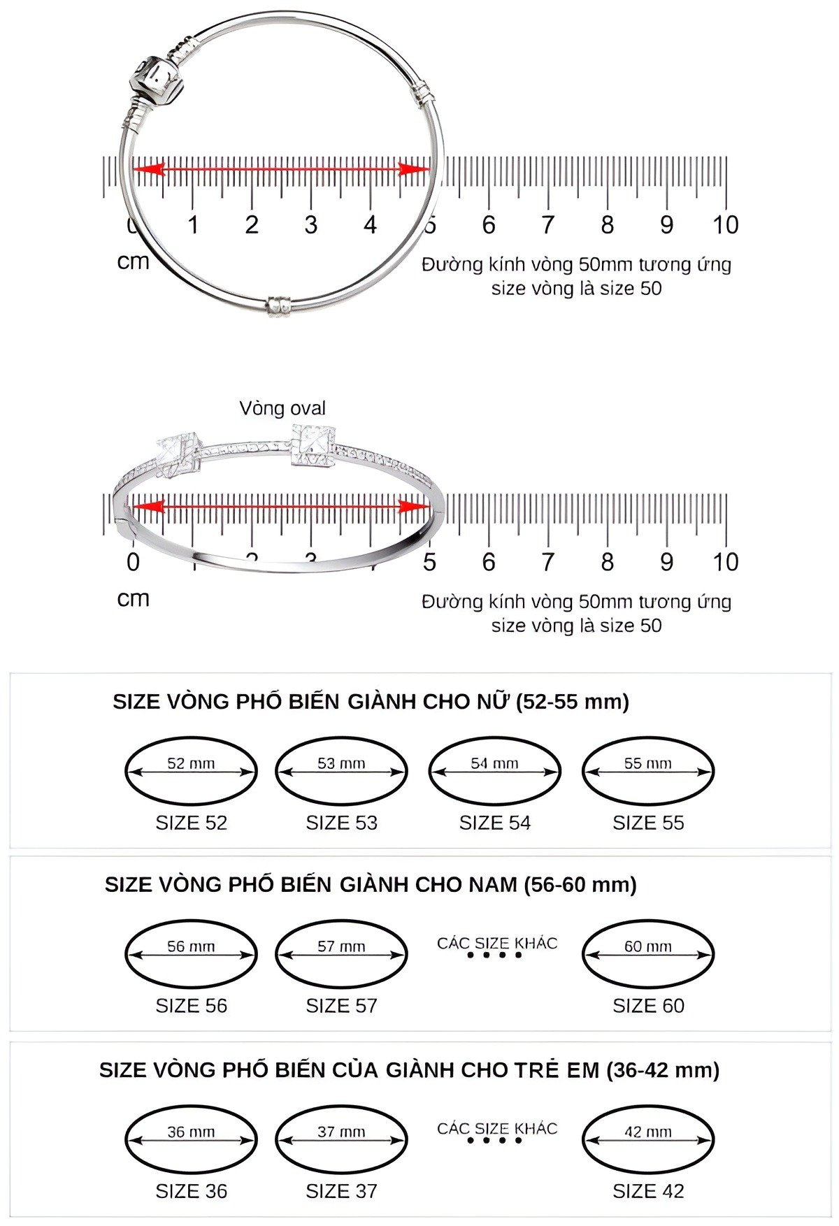 Cách Đo Size Vòng Pandora Tại Nhà Đơn Giản Nhất