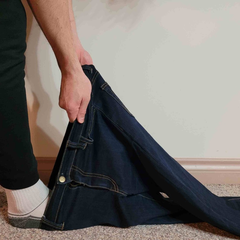 cách làm giãn quần jean nhanh