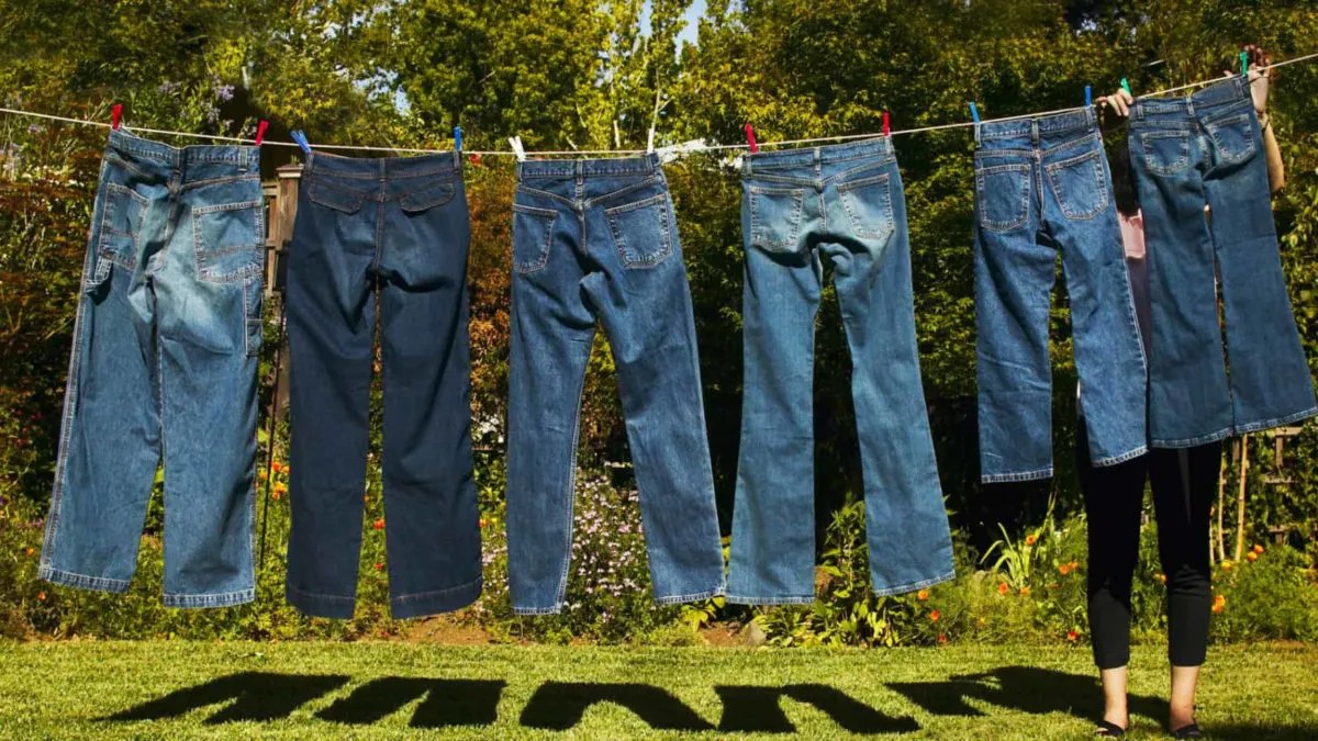 cách làm giãn quần jean