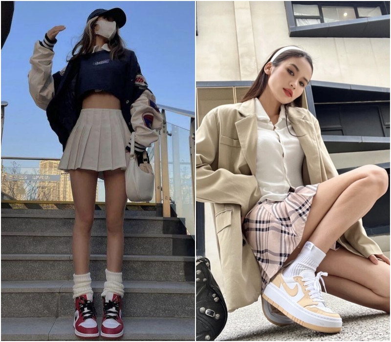 Tips phối đồ với giày Jordan 4 nữ đẹp chuẩn phong cách, hợp xu hướng