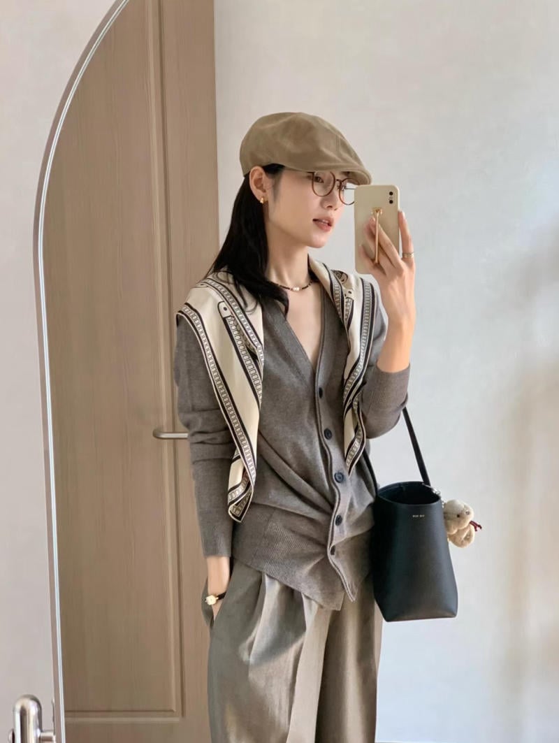 cách phối Khăn Lụa