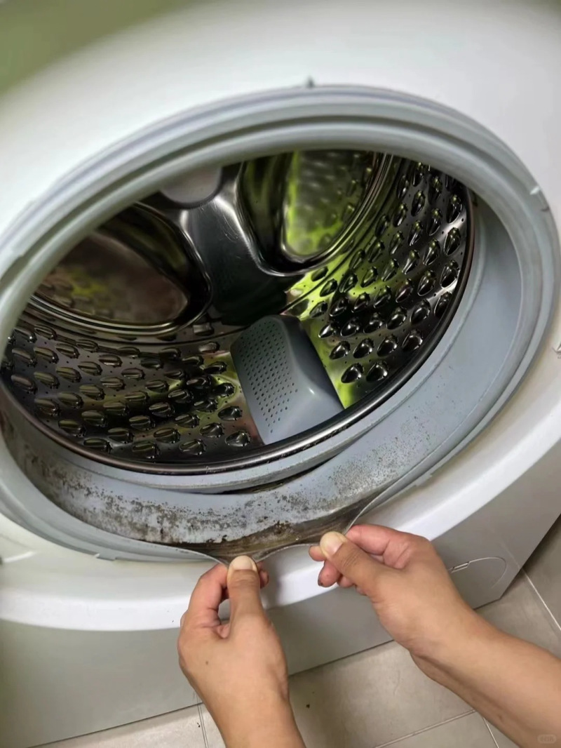 cách tẩy lồng máy giặt