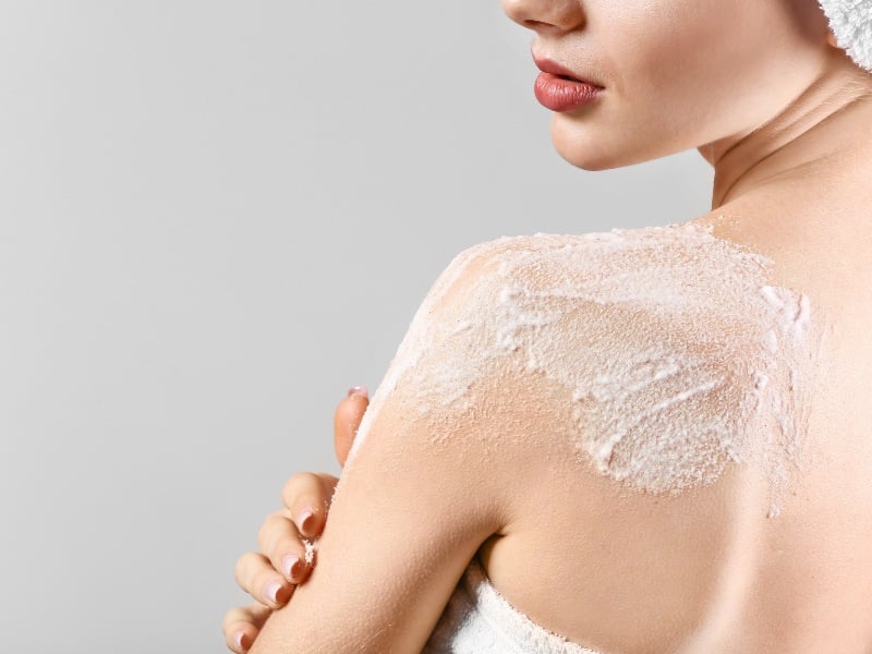 cách tẩy tế bào chết body