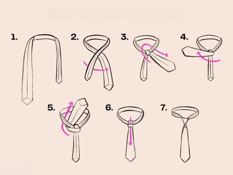 cách thắt cà vạt nữ