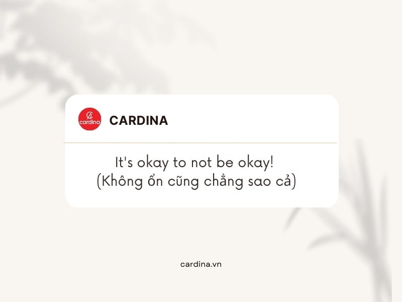 cap buồn bằng tiếng anh