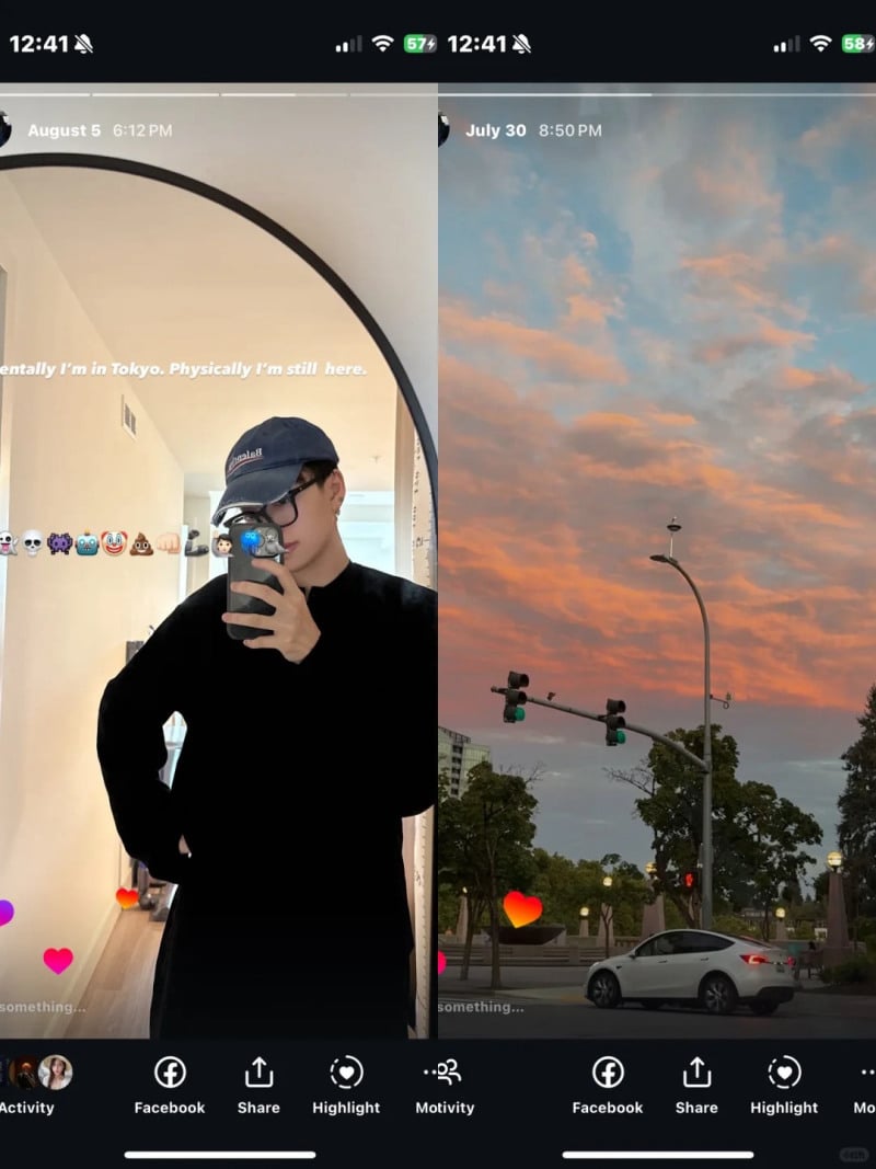 cap đăng story ngắn