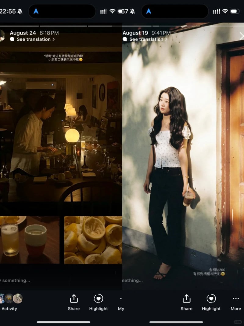 cap đăng story ngắn