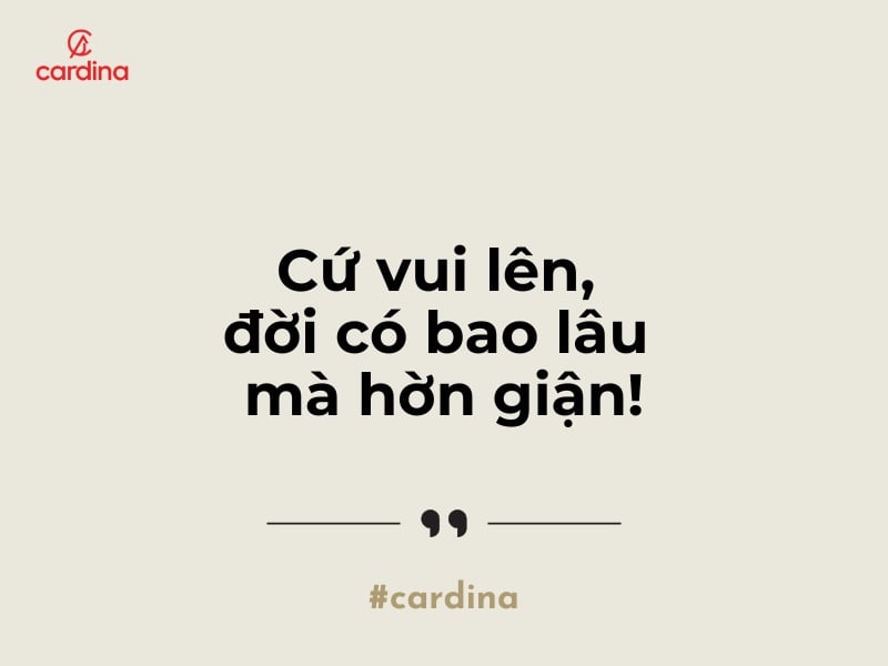 cap hay về cuộc sống vui vẻ