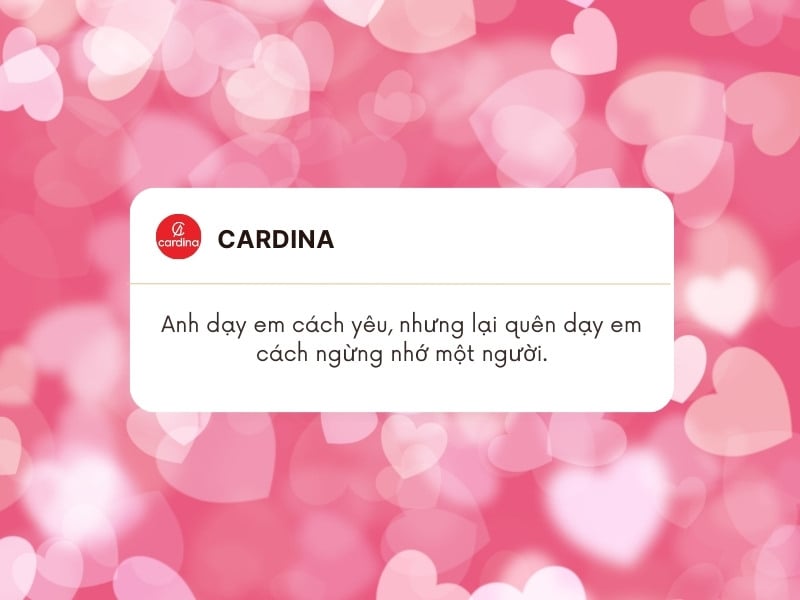 cap hay về tình yêu