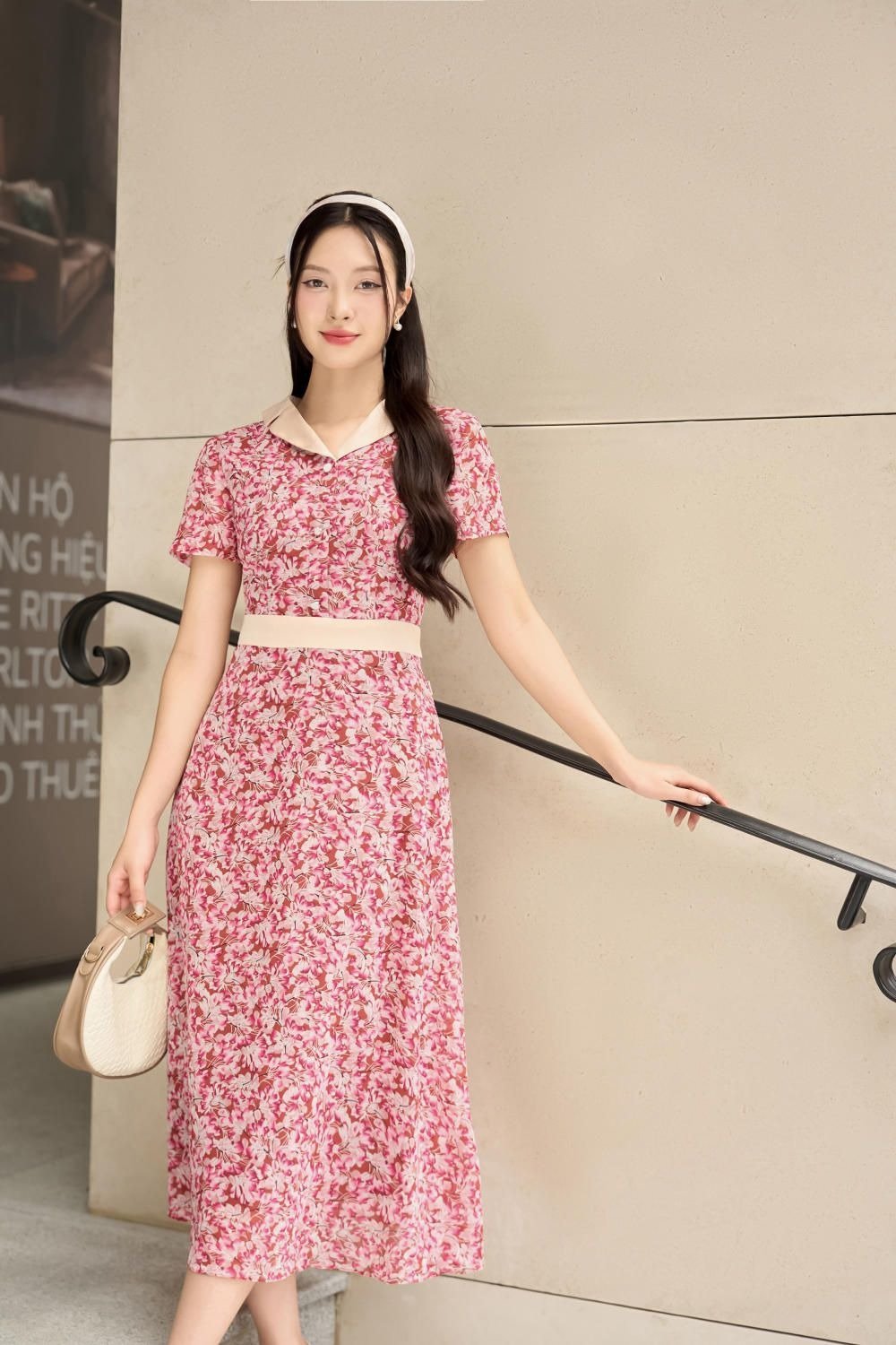 đầm voan suông
