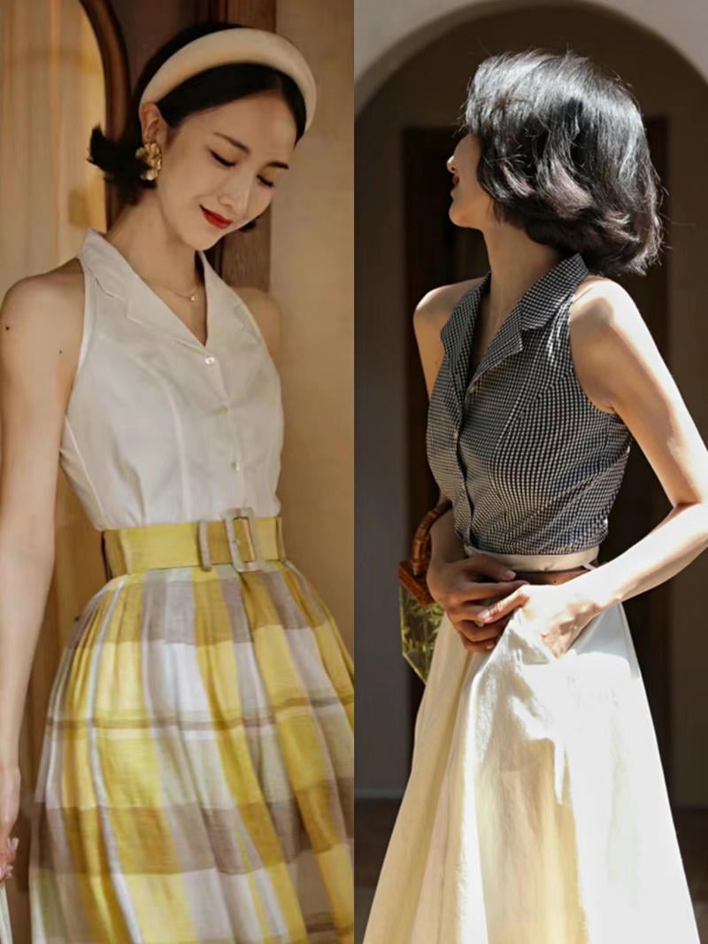 Phối đồ cùng chân váy dài vintage cần lưu ý gì?