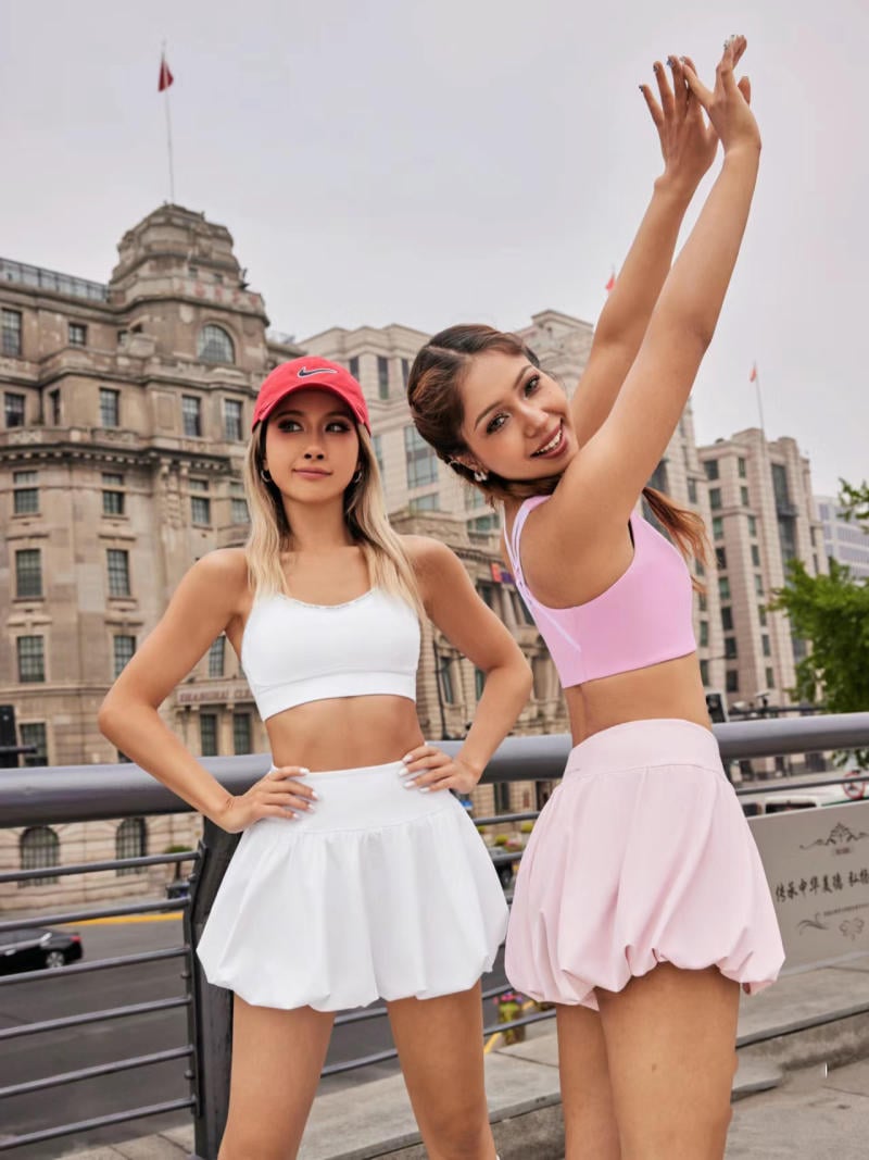 phối đồ với Bubble skirt
