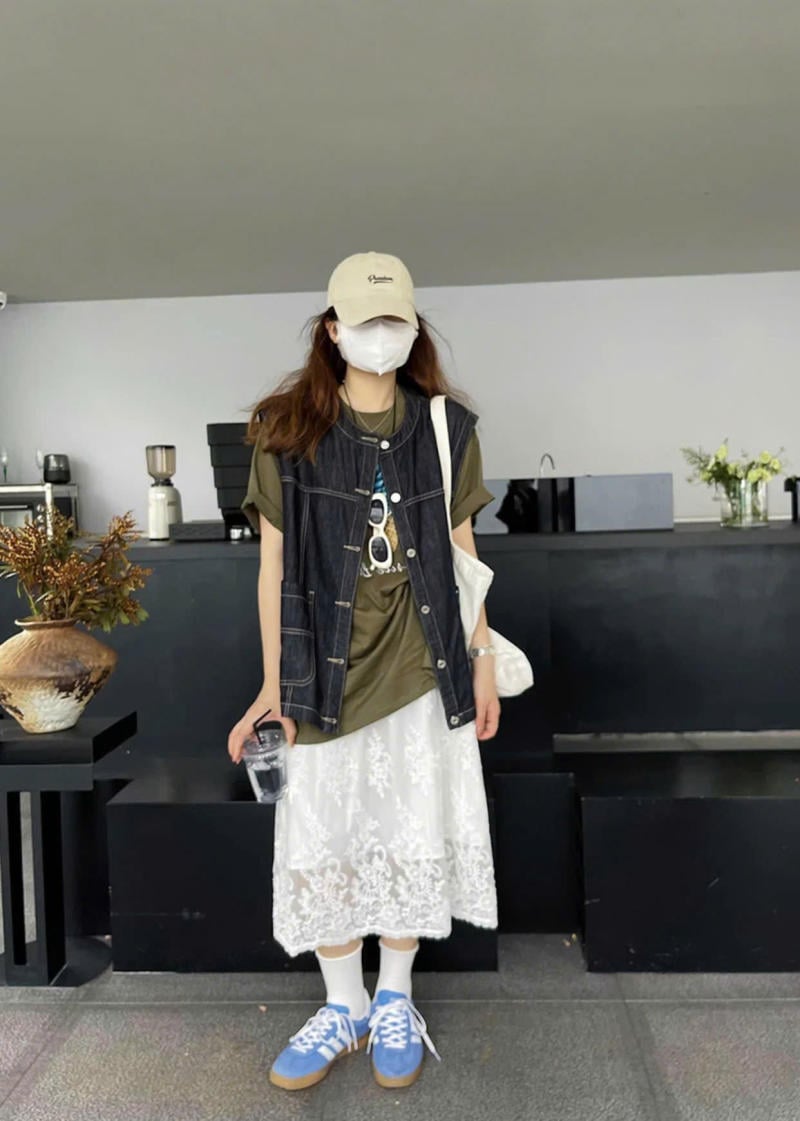 Cá tính, phá cách với áo khoác da/denim