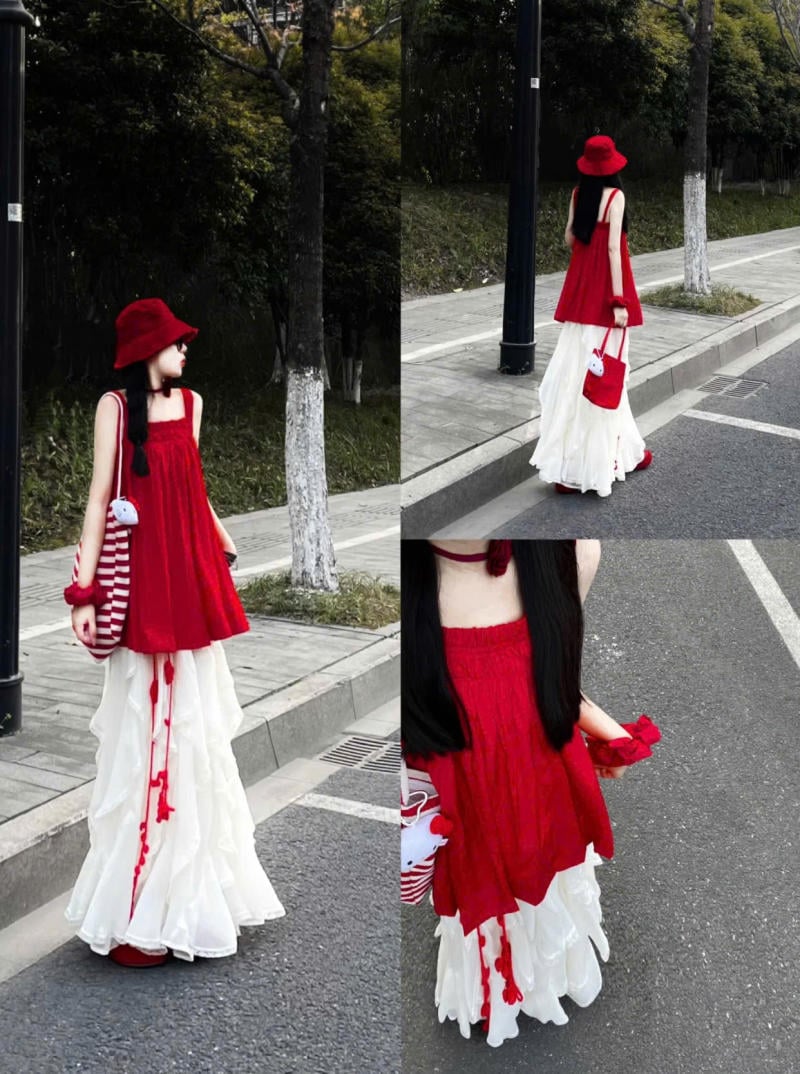 Quyến rũ, hiện đại với áo hai dây/áo croptop
