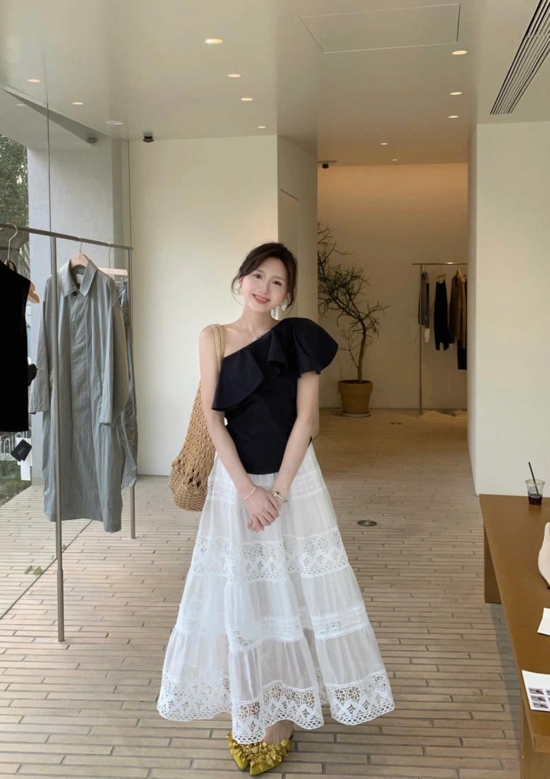 Nữ tính, dịu dàng cùng áo blouse/áo kiểu