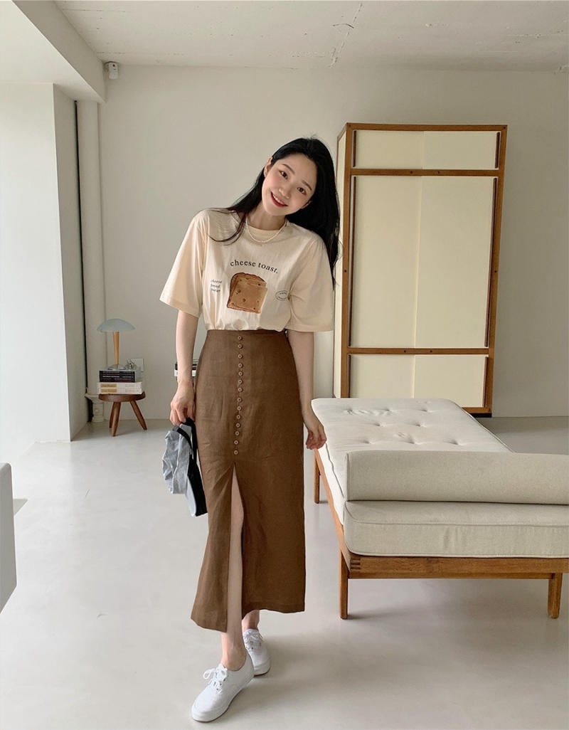 Chân Váy Chữ A Dáng Dài Thắt Nơ Style Hàn Quốc, Chân Váy Bút Chì Xẻ Tà |  Lazada.vn