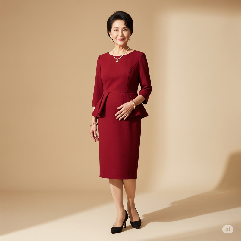 đầm cho người lớn tuổi u70