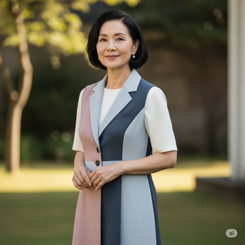 đầm cho người lớn tuổi u70