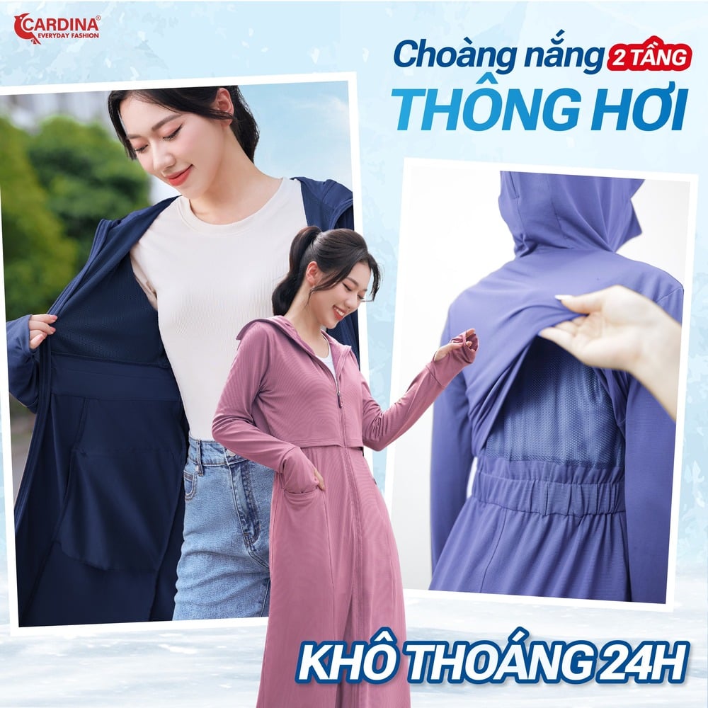 áo choàng chống nắng