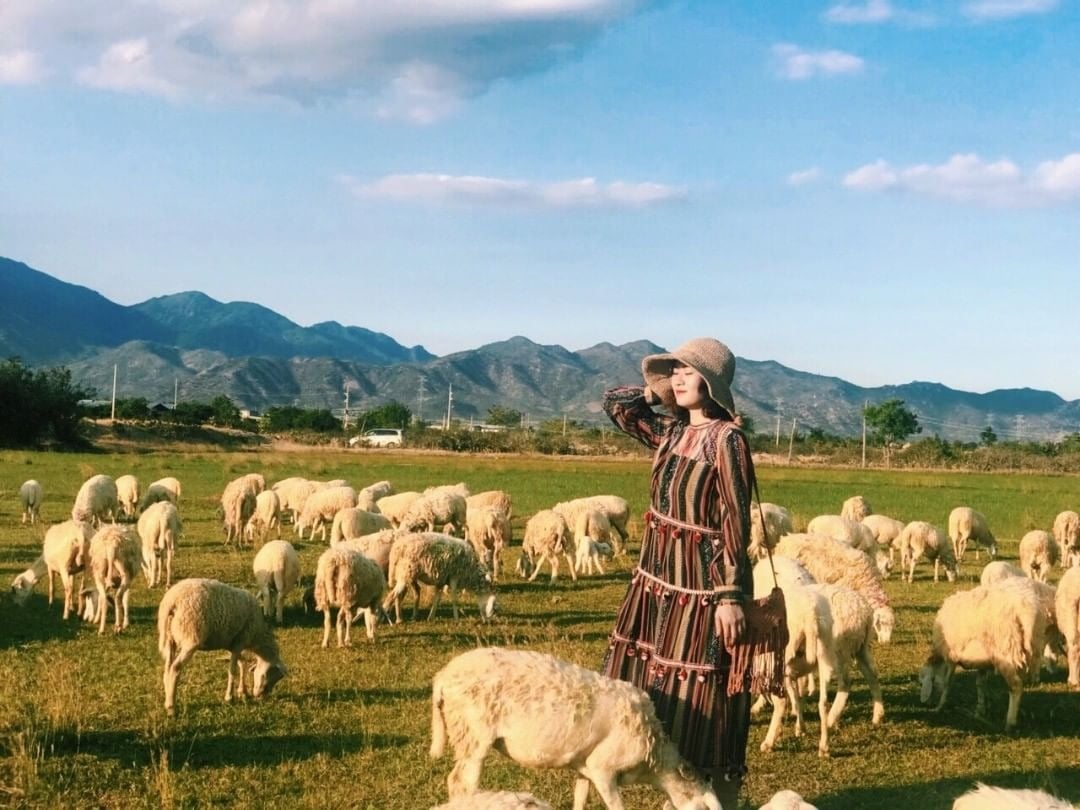 Váy maxi thổ cẩm