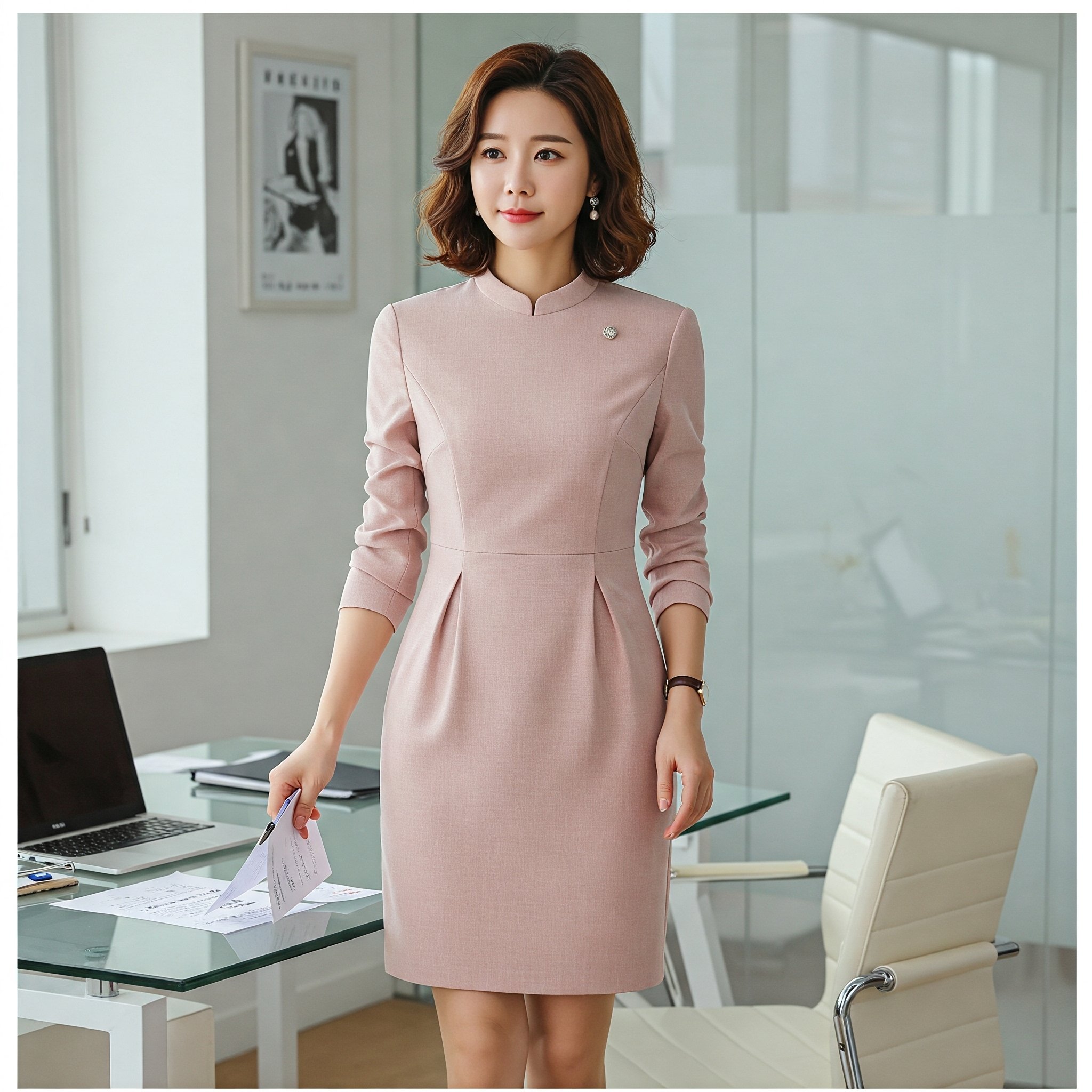Váy Công Sở Hàn Quốc