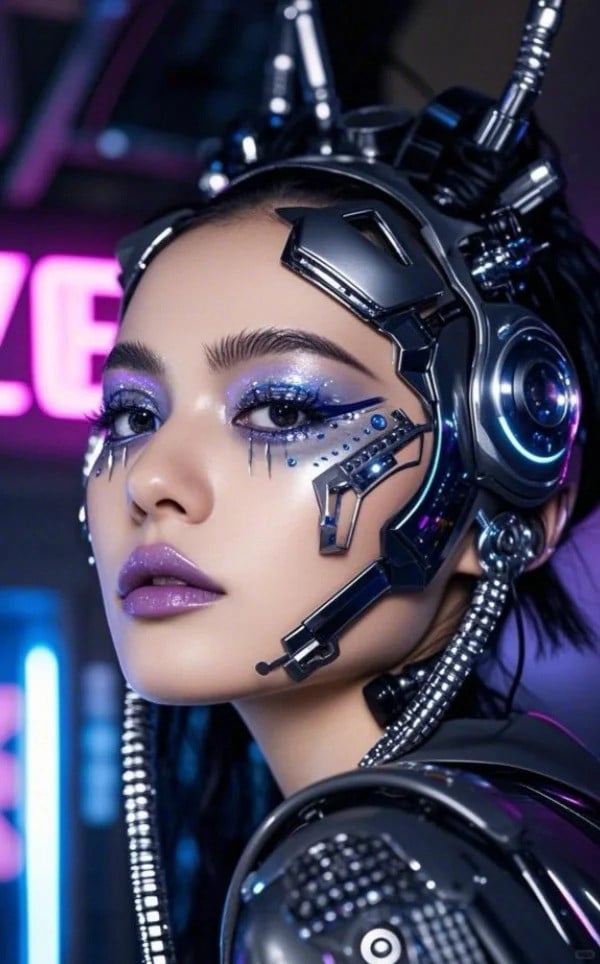 cyberpunk style