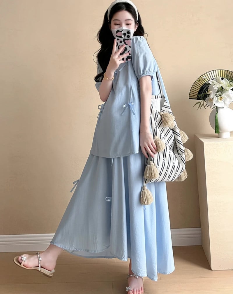 đầm bầu công sở