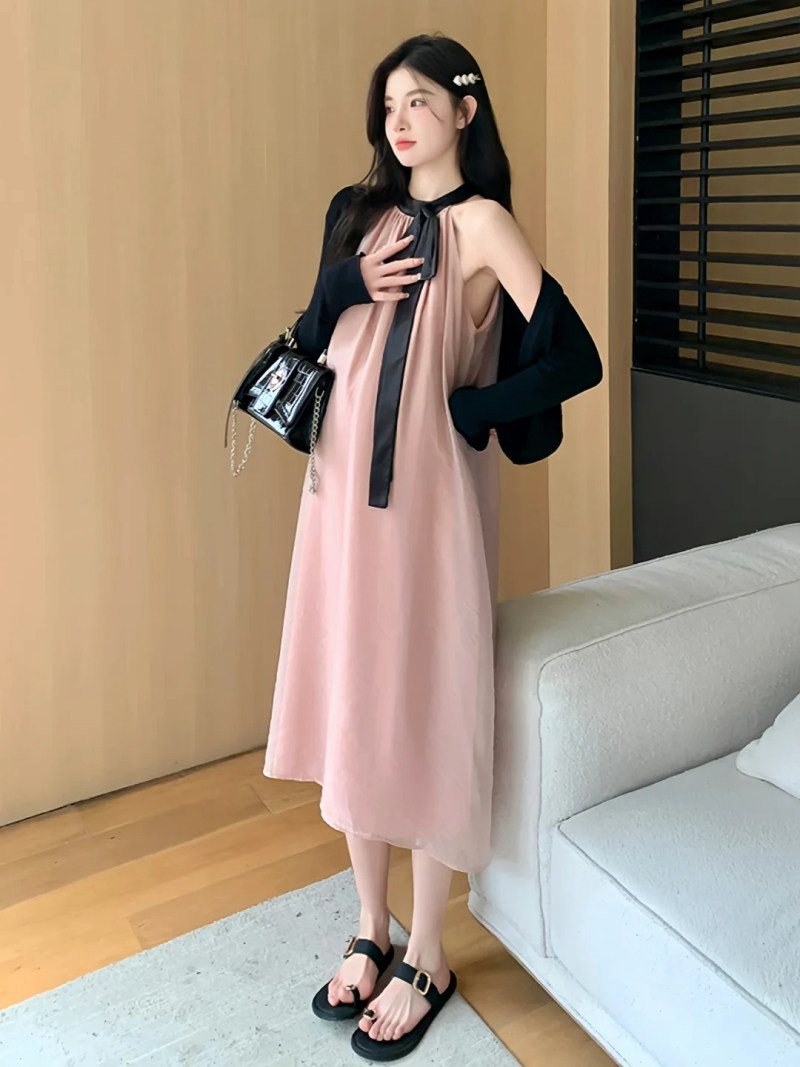 thời trang đầm bầu công sở