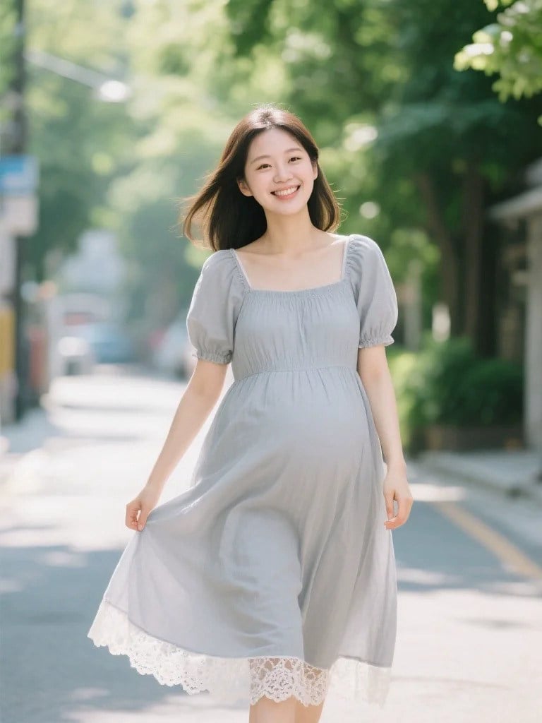 đầm bầu sang chảnh