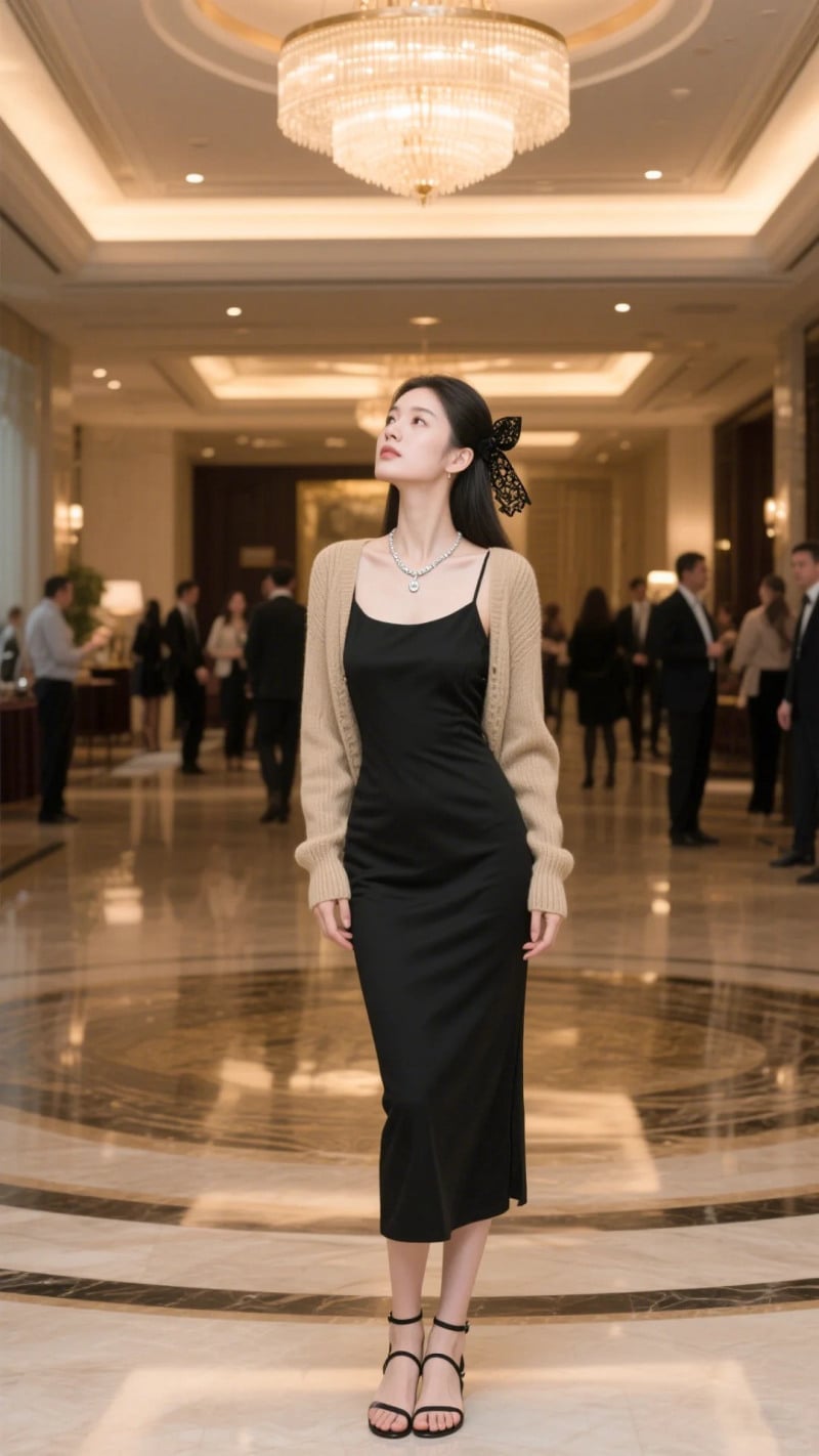 đầm body mang giày gì