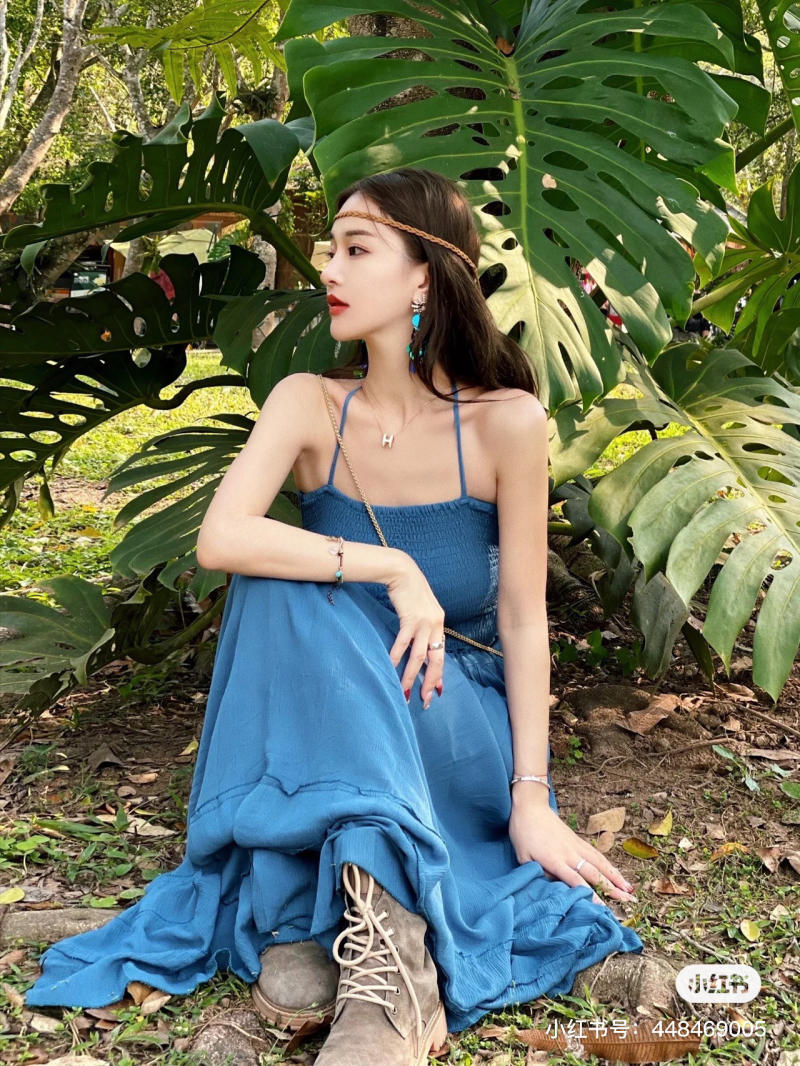Đầm boho vintage đẹp