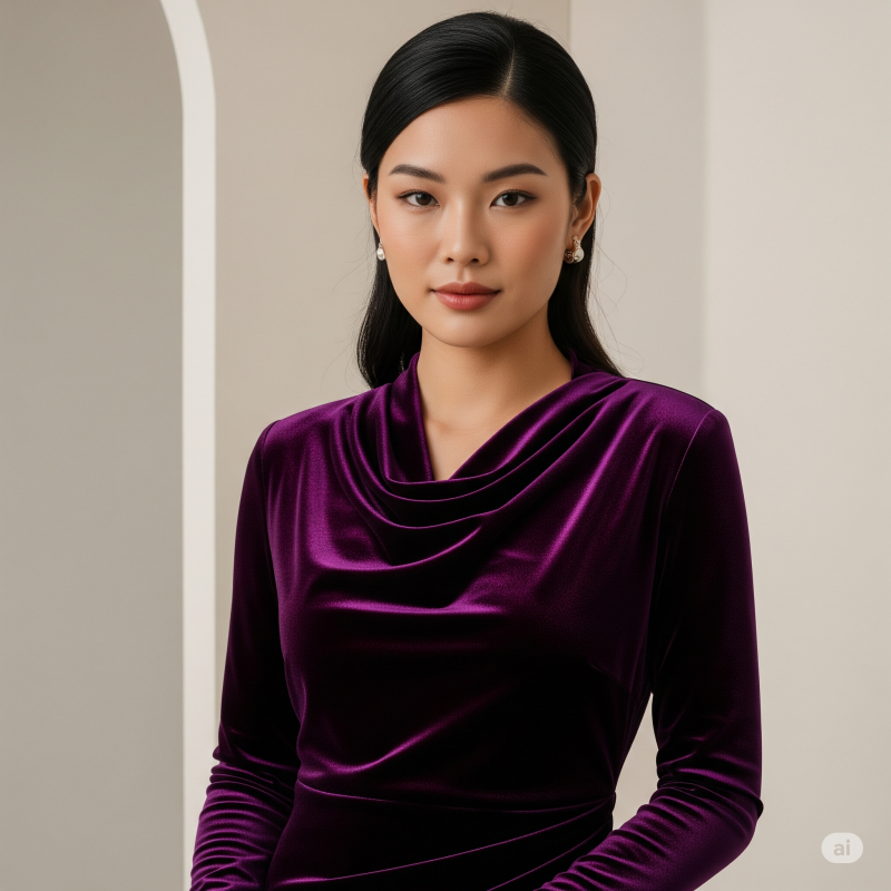 đầm cổ đổ