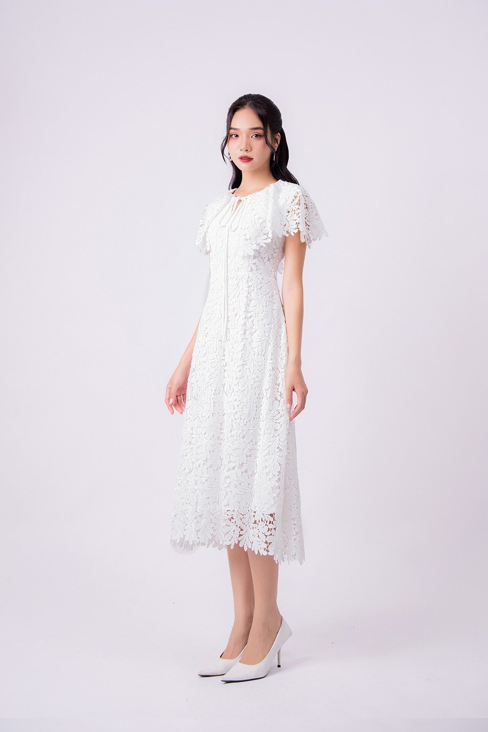 Đầm ren dự tiệc