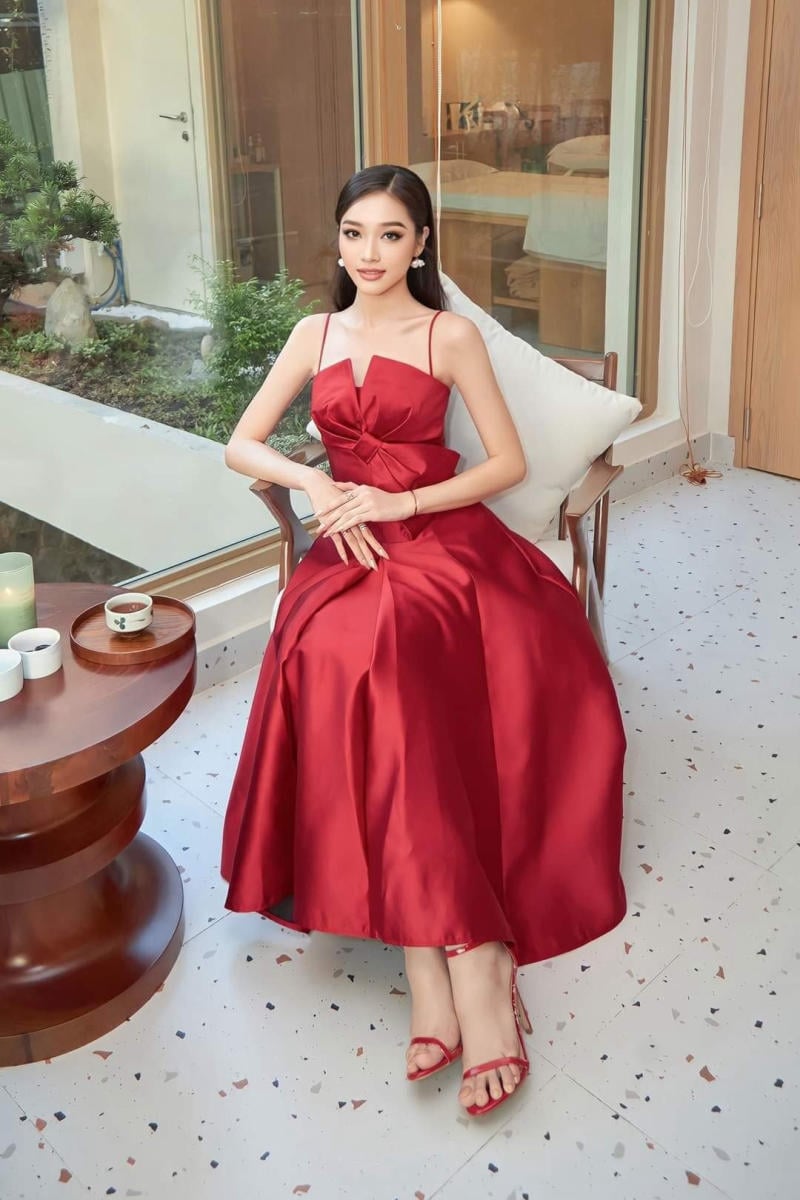 Các kiểu đầm tafta