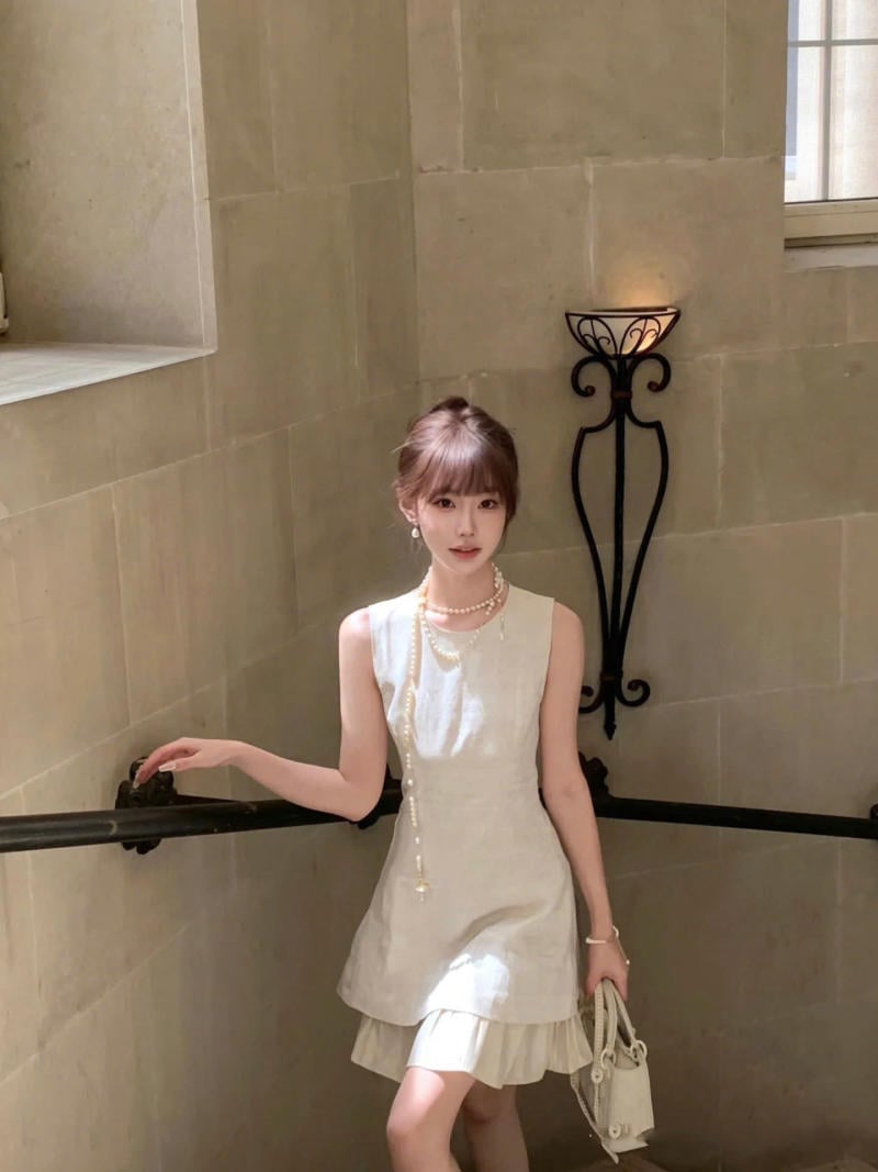 Đầm xòe công chúa Hàn Quốc