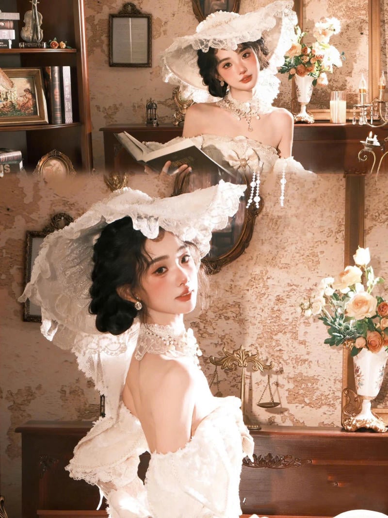 Đầm xòe dạ hội công chúa