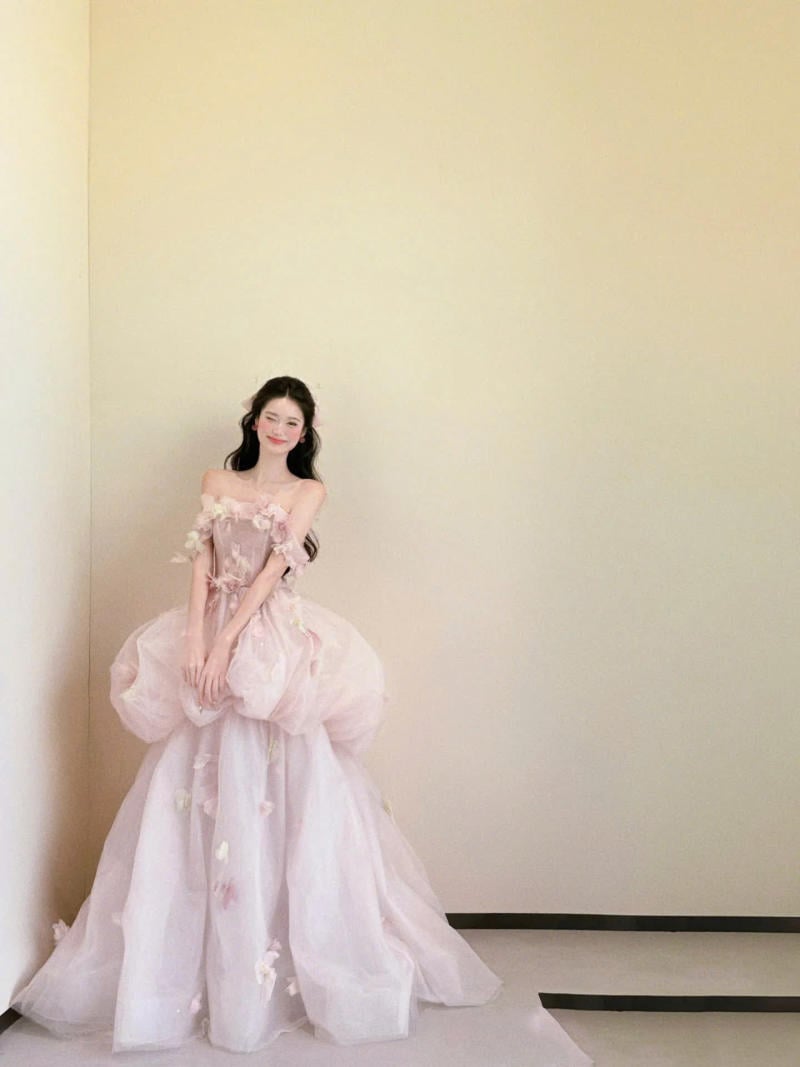 Đầm cúp xòe công chúa