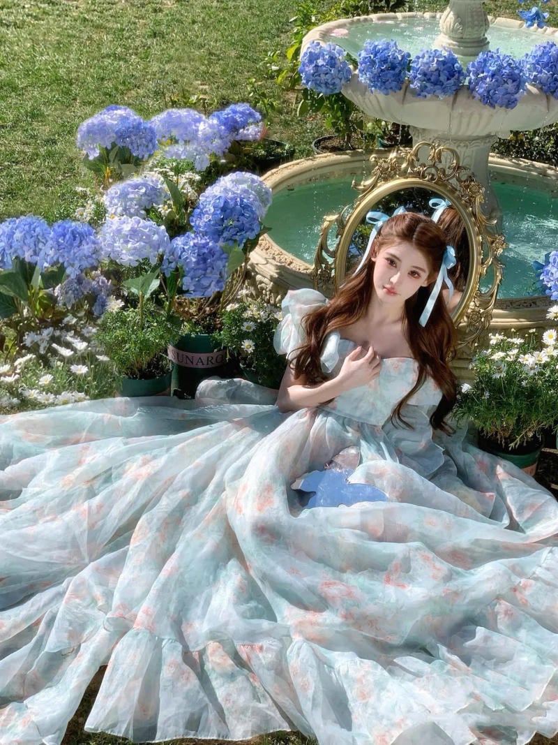 Đầm xòe công chúa big size