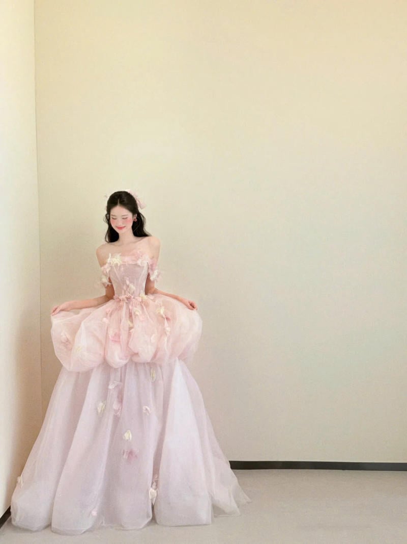 Đầm cúp xòe công chúa