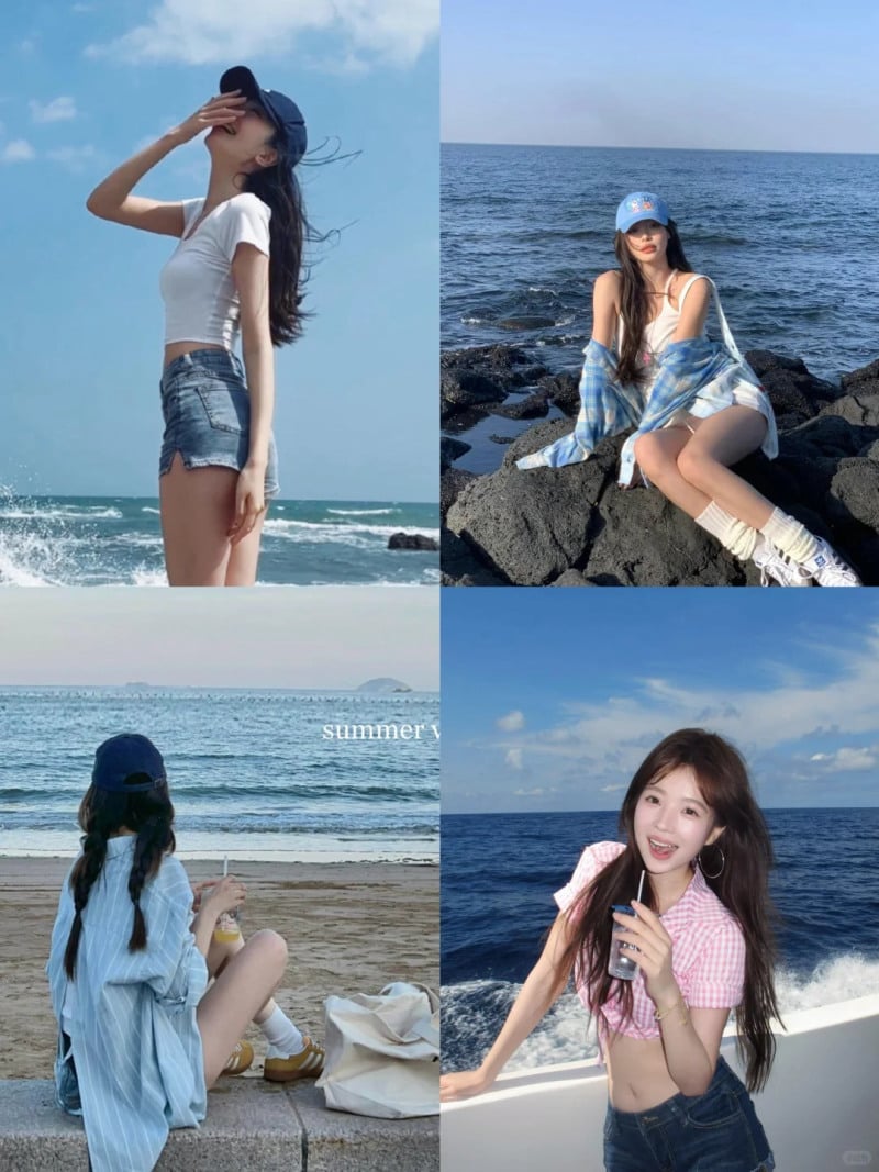 tạo dáng chụp ảnh một mình